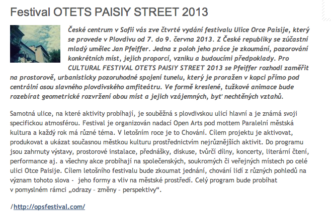 Festival OTETS PAISIY STREET 2013